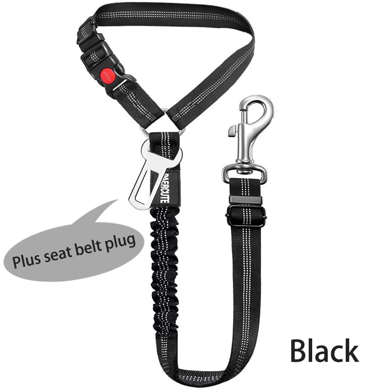 Two-In-One Dog Car Seat Belt