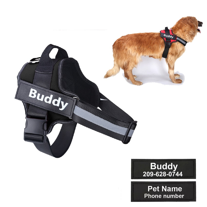 Custom Reflective Dog Harness